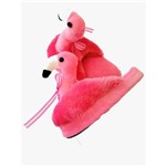 Pantufa Flamingo Infantil 3D