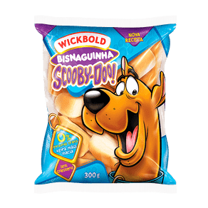 Pão Wickbold Scooby-Doo Bisnaguinha 300g