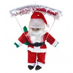 Papai Noel com Paraquedas 45cm