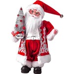 Papai Noel Musical 45,5cm - Santini Christmas