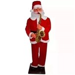 Papai Noel Musical com Usb 180cm Tocando Saxofone