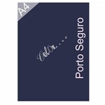 Papel A4 Color Plus Fedrigoni 180g Azul Marinho Porto Seguro Embalagem com 20 Folhas