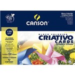 Papel Canson Colorido Criativo 8 Cores - 120g A4+ 32 Folhas