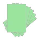 Papel Cartolina 120g Verde - 100 Unidades 1021742