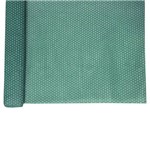 Papel Crepom Impermeável Bolinha Verde Bandeira 2m - Novaprint