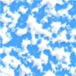 Papel de Parede Adesivo Infantil Quarto Nuvens no Meu Céu IF122388