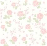 Papel Floral Rosa Grande Bobinex - Amecasa
