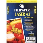 Papel Laser Filiperson Glossy 120 G A3 050 Fls 02512
