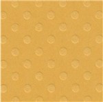 Papel Scrapbook Bolinhas Amarelo Manteiga PCAR386 Toke e Crie