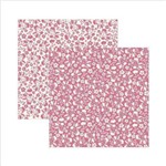 Papel Scrapbook Classico Texturizado Pink Floral Ksbc002 - Toke e Crie By Ivana Madi