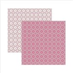 Papel Scrapbook Dupla Face Clássico Texturizado Pink Nobre Ksbc010 - Toke e Crie By Ivana Madi