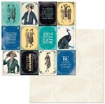 Papel Scrapbook WER324 30,5x30,5 Bo Bunny Mini Cards