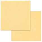 Papel Scrapbook WER239 30,5x30,5 Bo Bunny Amarelo Canário