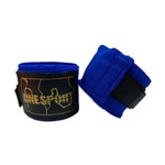 Par de Bandagem Atadura Elástica 3 Metros Muay Thai Boxe - Azul - One Sport