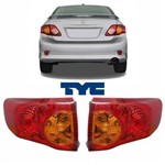 Par Lanternas Toyota Corolla 2009/2011 Tyc