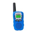 Par Rádio Comunicador Baofeng 22 Canais T3 Azul