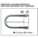 Parafuso para Abraçadeira Cadeirinha Baby Bike - KALF