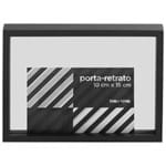 Paraleh Porta-retrato 10 Cm X 15 Cm Preto/incolor
