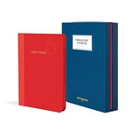 Parisian Chic Notebook - Grande (vermelho)