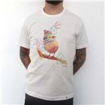 Pássaro - Camiseta Clássica Masculina