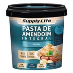 Pasta de Amendoim Integral Natural 500g Supply Life