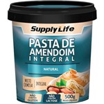 Pasta de Amendoim Integral (Pt) 500g - Supply Life