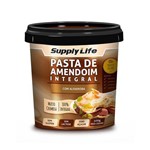 Pasta de Amendoin Integral Alfarroba 500g Supply Life
