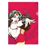Pasta L Plastica Quadrinhos - Wonder Woman Powers