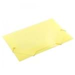 Pasta Plástica Aba Elástico Golden Amarela - 10 Unidades 1021921