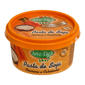 Pasta Soja Arte Deli Cenoura/Ceb. 150g