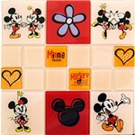 Pastilha de Vidro (30x30cm) Disney-20 Minnie Club Colorido - Colortil