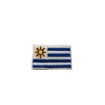 Patche Aplique Bordado da Bandeira do Uruguai