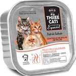 Patê Three Cats Gatos Adultos Bolas de Pelo 90g