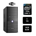 Pc Cpu Intel Core I5 + 8gb+ 1tb + Wifi + DVD Promoção