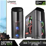 PC Gamer 3gamer TopGamer Intel Core I7-7700 8GB HyperX (GeForce GTX 1070 8GB) 1TB