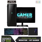 PC Gamer 3green Premier Intel G3930 (GeForce GT 1030 2GB) 4GB 1TB Monitor LED 19" HDMI