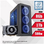PC Gamer Intel Core I5 7ª Geração 8GB HD 1TB GTX 1050TI CertoX BRAVE 5007