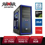 PC Gamer Rawar RW252PAZ INTEL I3 7400 8GB (Geforce GTX1050TI de 4GB) 1TB