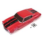 Peça Kyosho Fab405 Completed Body Set Chevelle Cranberry Red
