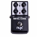 Pedal Distorção Nux Metal Core True Bypass