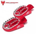 Pedaleira Alumínio Red Dragon Crf150f / Crf230 / Xr200 / Tornado / Bros