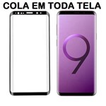 Pelicula de Vidro Temperado Galaxy S9 - 5d Curvada Cola a Tela Toda