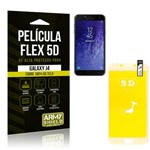 Película Flex 5D Tela Toda Samsung Galaxy J4 Branca - Armyshield
