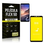 Película Flex 5D Tela Toda Xiaomi Mi Max 3 Preta - Armyshield