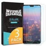 Película Ringke Invisible Defender Glass - Vidro Temperado Pack 3x - para Huawei P20 (Tela 5.8)