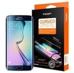 Películas Spigen Curved Crystal Frente e Verso para Samsung Galaxy S6 Edge - Cobre Toda a Tela