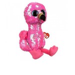 Pelucia Beanie Boos Paete Medio PINKY Flamingo DTC 5010