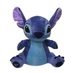 Pelúcia com Som Stitch 30cm Disney