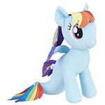 Pelúcia Grande - 30 Cm - My Little Pony - Friendship Is Magic - Rainbow Dash - Hasbro