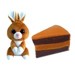 Pelúcia Sweet Pet - Animal Vira Doce - Bunny Choco Cake - Toyng
